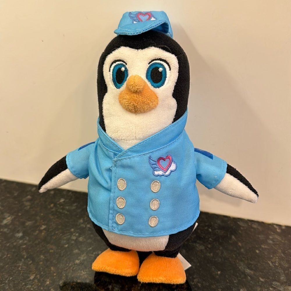 Disney PIP Penguin Plush 9" Junior TOTS Tiny Ones Transport Stuffed Animal